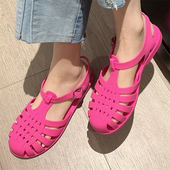 Trendi platform sandalok koreai stílusban nőknek – Alina