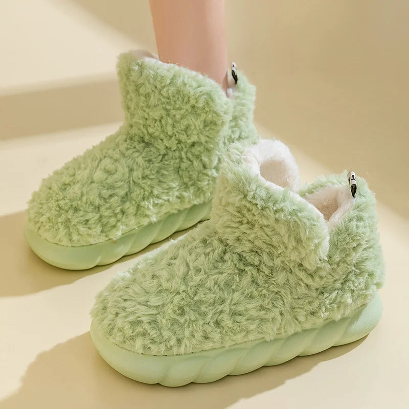 Meleg női házicipők pamutból és plüssből – CozySteps