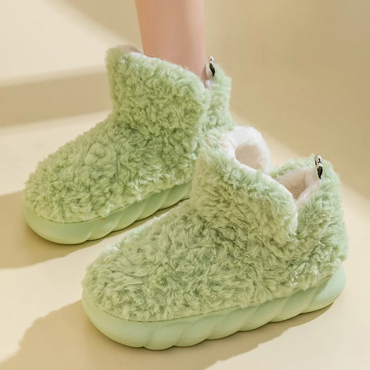 Meleg női házicipők pamutból és plüssből – CozySteps