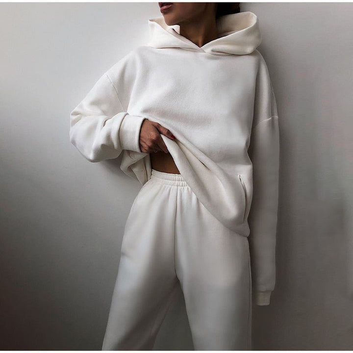 Hölgyméretű Oversized Lounge Jogging Szett – Liv