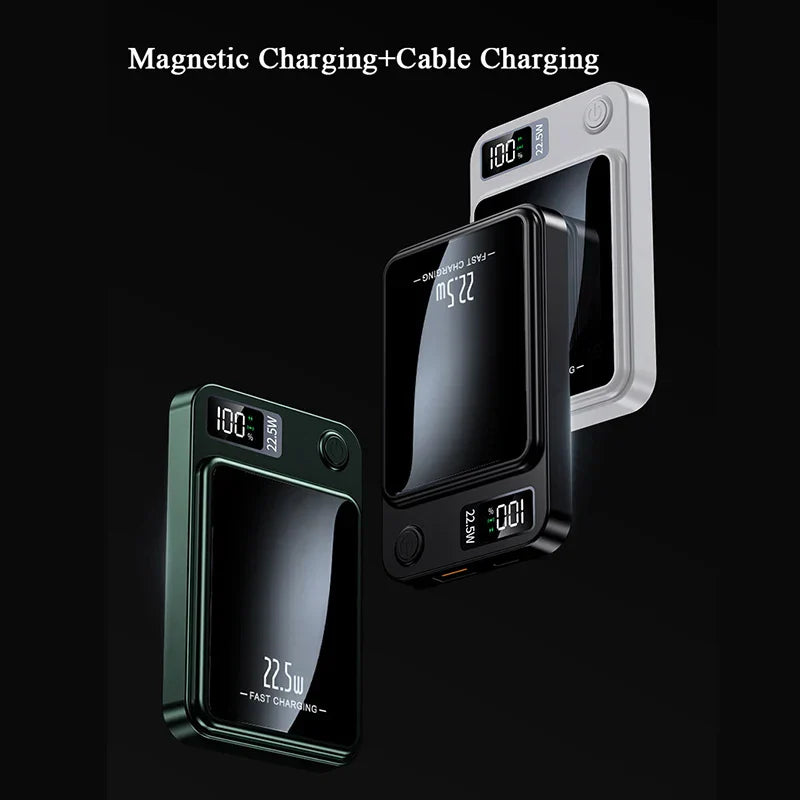 Magnetikus Vezeték nélküli Powerbank - MagCharge Mini