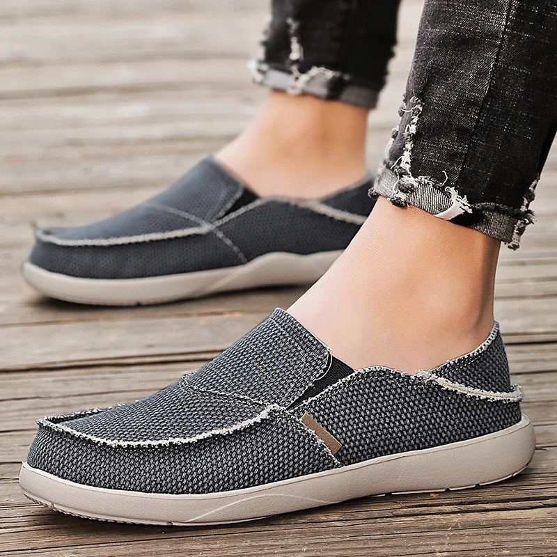 Könnyű vászoncipők férfiaknak | Lélegző nyári espadrilles - Niko