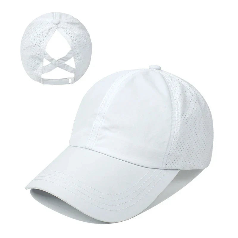 Légáteresztő unisex sport-baseball sapka hálóból, állítható mérettel – AeroCap