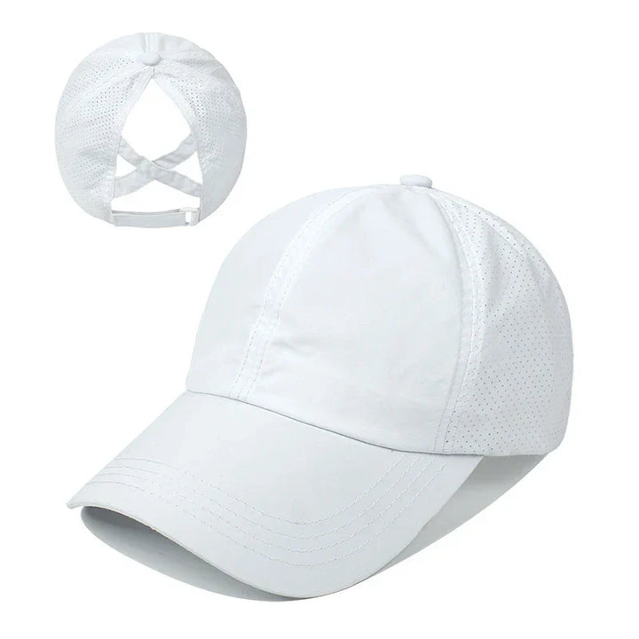 Légáteresztő unisex sport-baseball sapka hálóból, állítható mérettel – AeroCap
