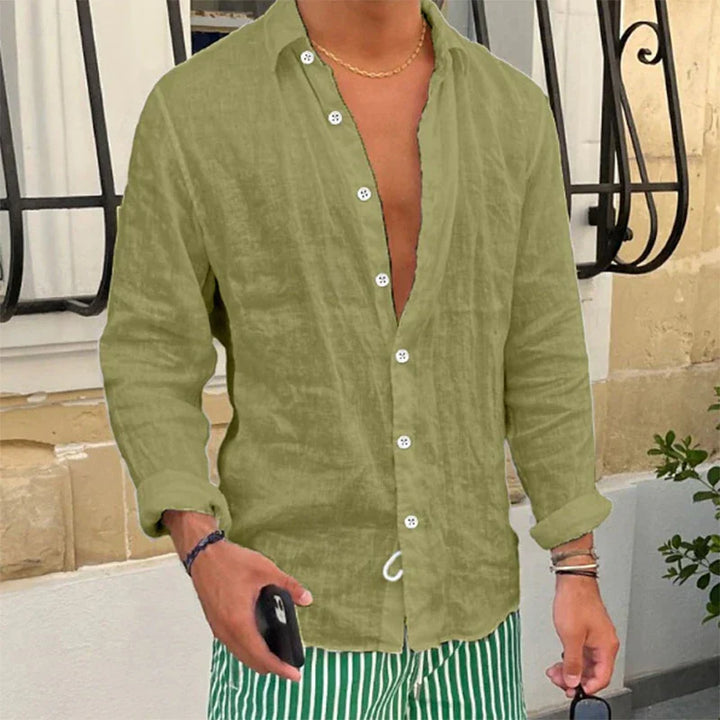 Légáteresztő és Laza Szabású Nyári Ing Férfiaknak – Taro