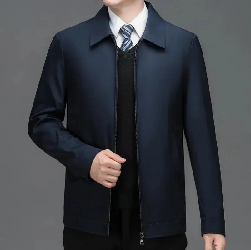 Töltött férfi télikabát poliészterből – Arvid