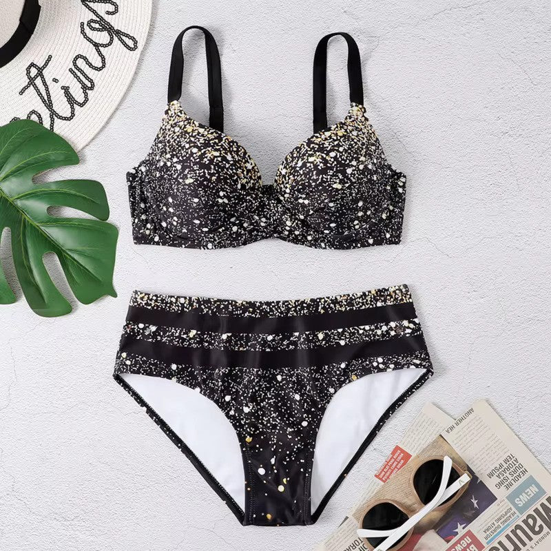Trendi Bikini Szett Magas Derékkal – Selina