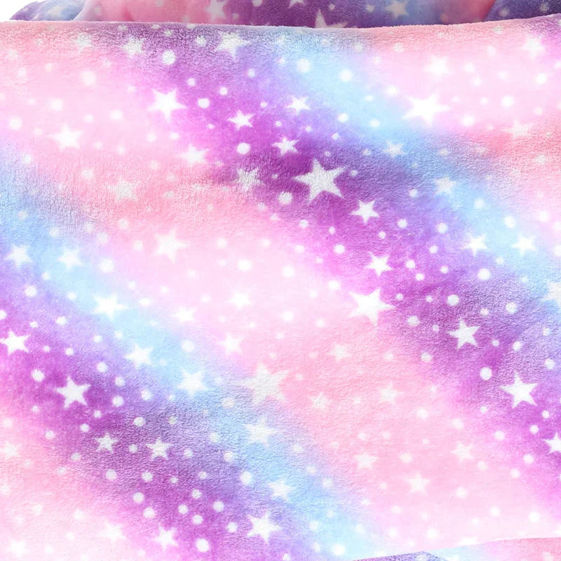 Túlméretes bolyhos takaró kapucnival és zsebekkel – SnugJoy