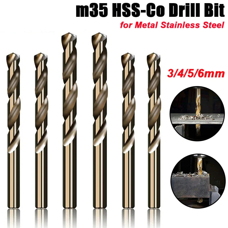 M35 5% Kobalt Csavarbures 3/4/5/6 mm - KobaltBohr