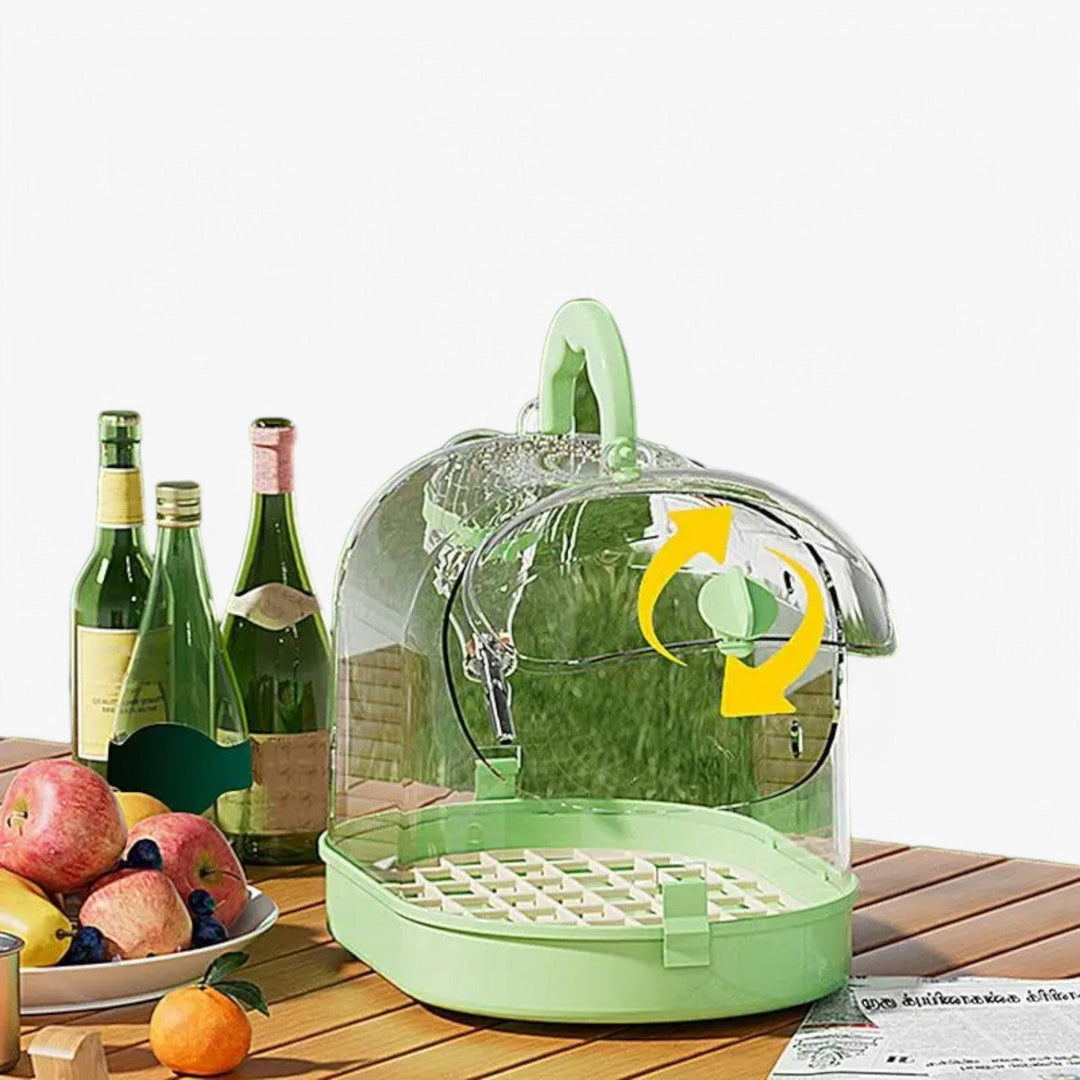 Hordozható Lélegző Utazó Ketrec Kis Háziállatok Számára – Elvi