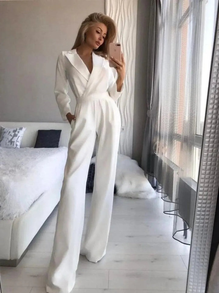 Stílusos Hosszúujjú Jumpsuit - Sophie