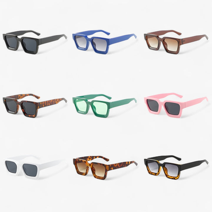 Retro napszemüveg férfiaknak négyzetes formával – Calven