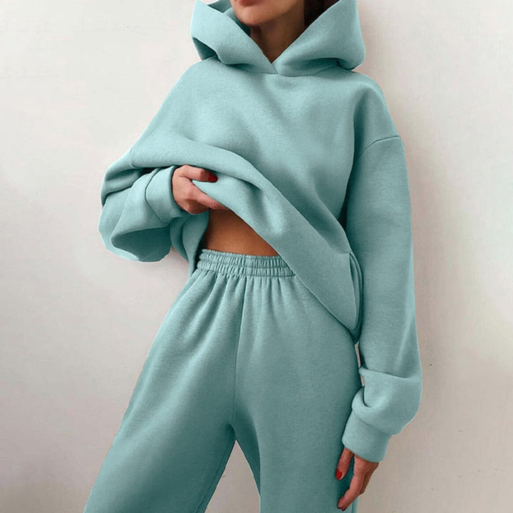 Hölgyméretű Oversized Lounge Jogging Szett – Liv