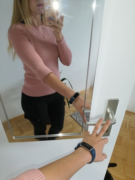 Női kötött pulóver hajónyakkal – Maris