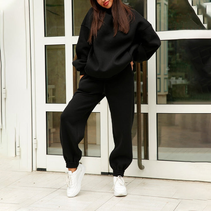 Hölgyméretű Oversized Lounge Jogging Szett – Liv