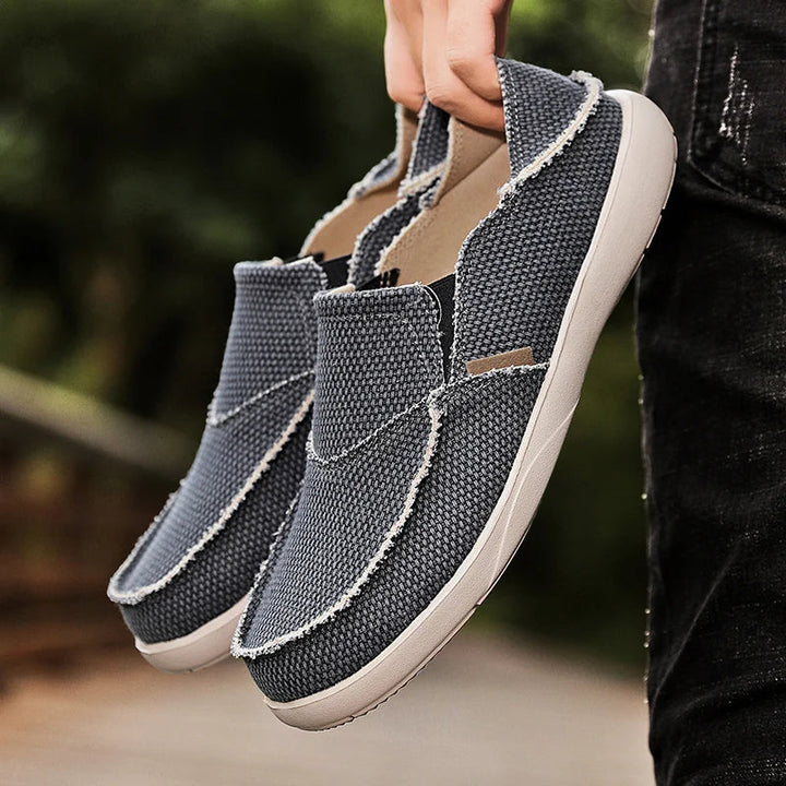 Könnyű vászoncipők férfiaknak | Lélegző nyári espadrilles - Niko