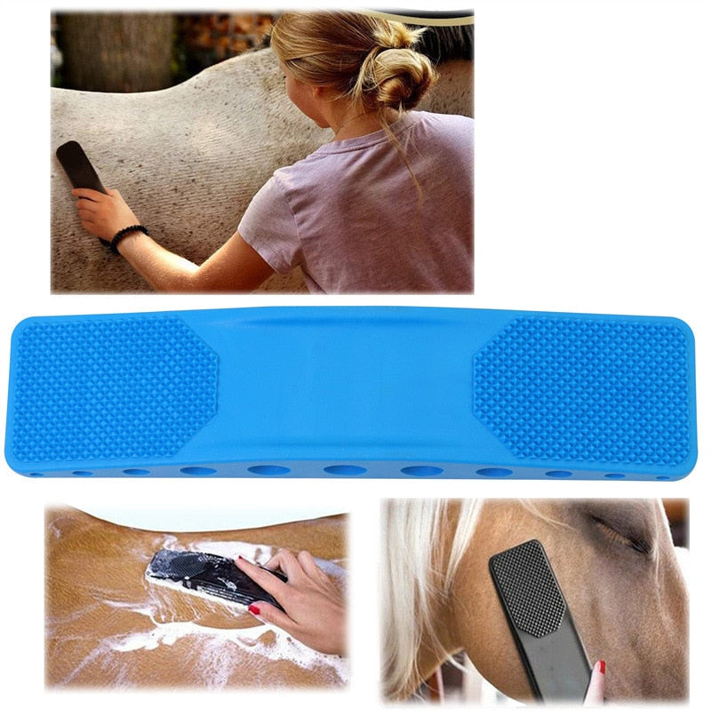 6-In-1 Lógszőrös ápoló kefe - EquiGlow