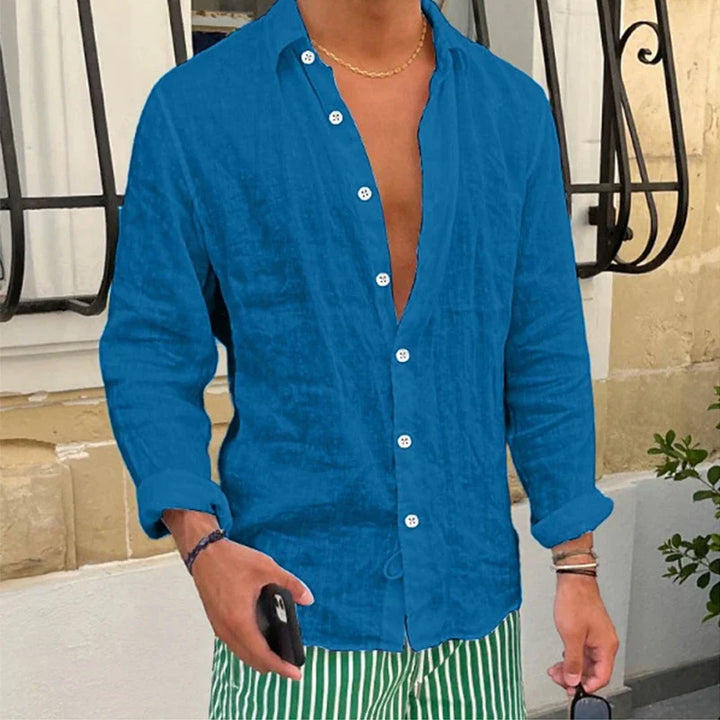 Légáteresztő és Laza Szabású Nyári Ing Férfiaknak – Taro