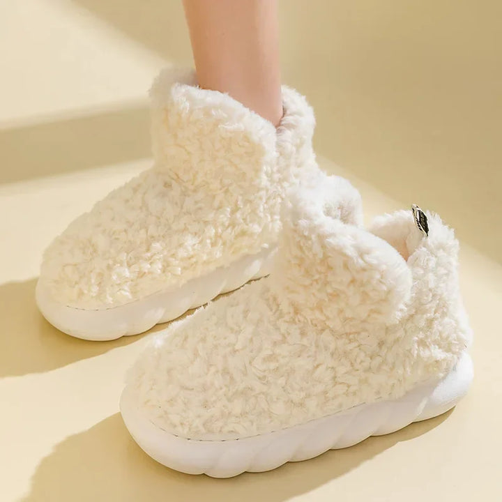 Meleg női házicipők pamutból és plüssből – CozySteps