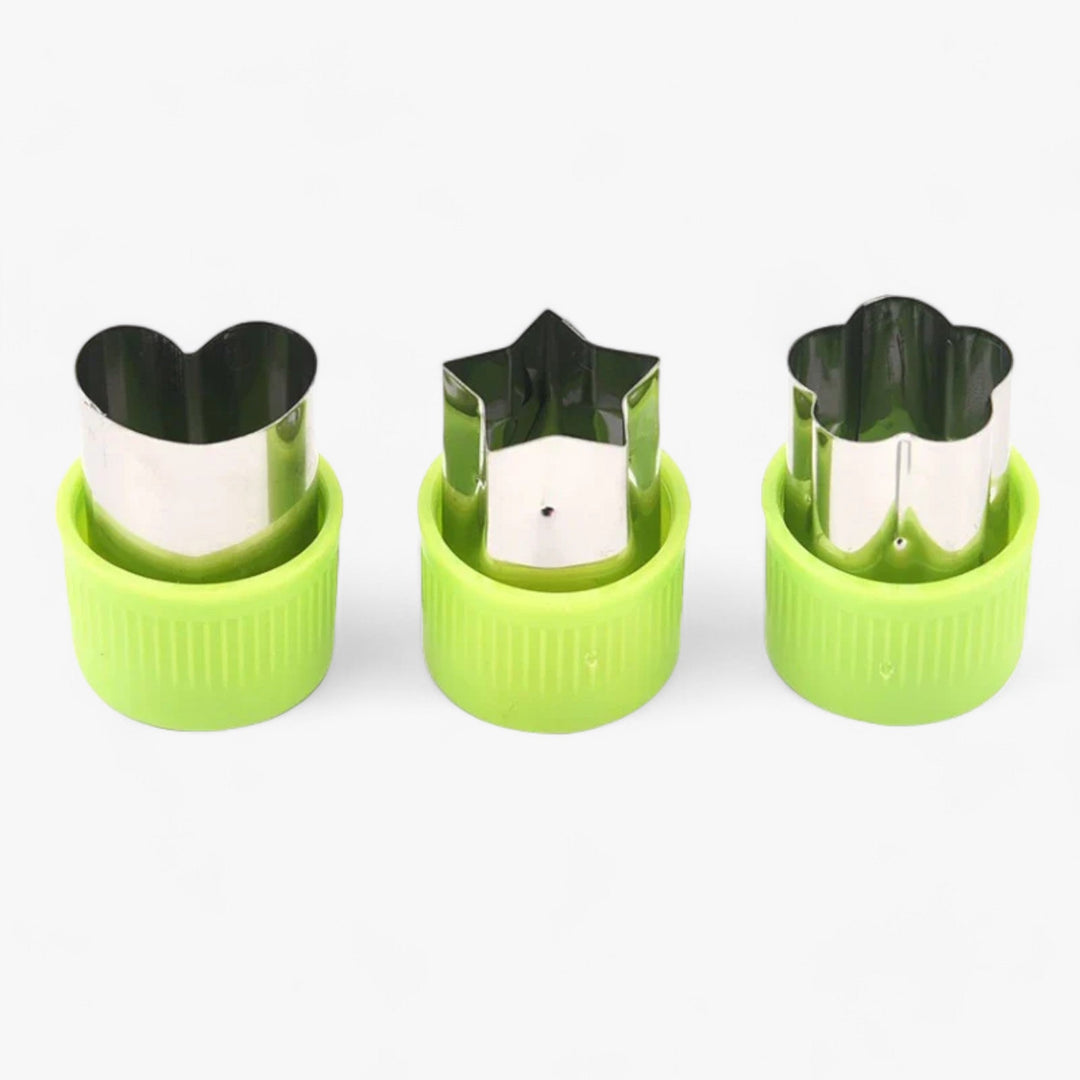 Kreatív Süti és Gyümölcs Kiszúró Készlet - StarHeart