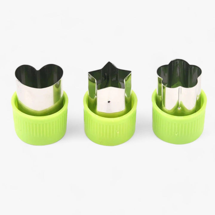 Kreatív Süti és Gyümölcs Kiszúró Készlet - StarHeart