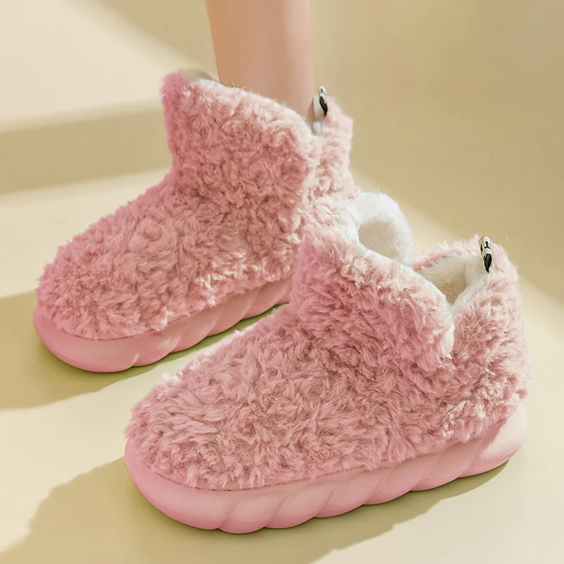 Meleg női házicipők pamutból és plüssből – CozySteps