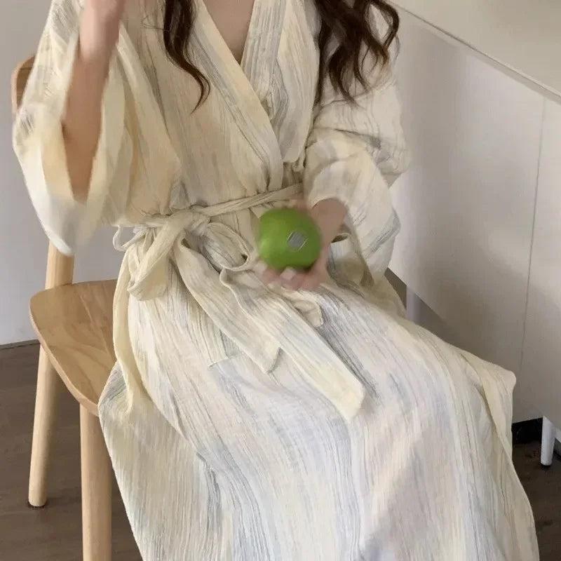 Casual Női Nyári Köntös Kimono Stílusban – Hana