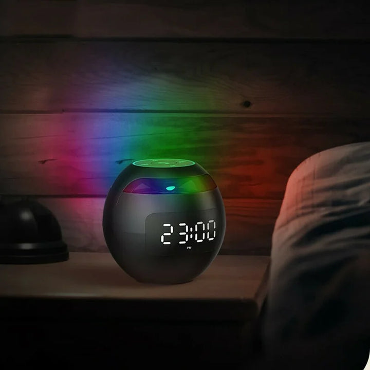 Többfunkciós Ébresztőóra – GlowBeep Hangszórós Óra