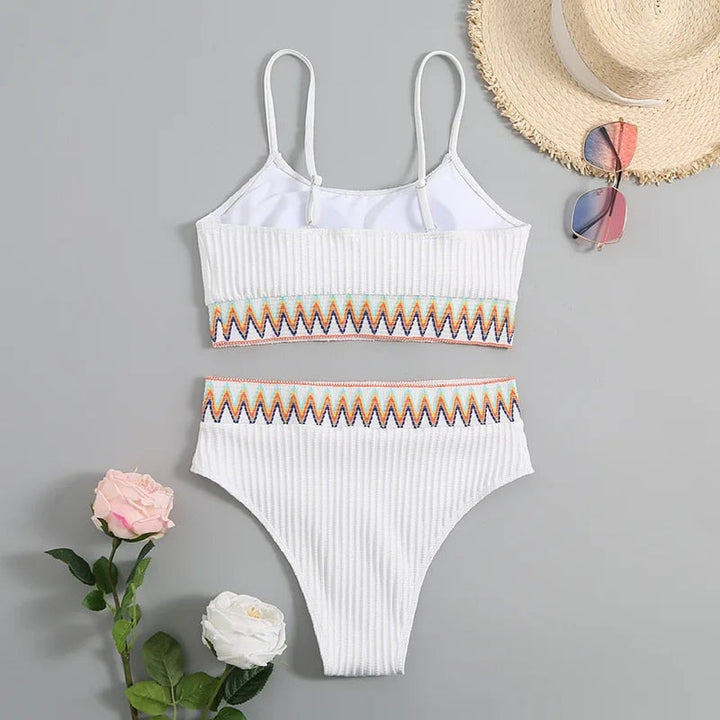 Bikini állítható pántokkal és magas derekú – Malia