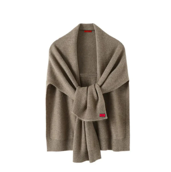 Nők kötött poncsó puha anyagból – Lorena