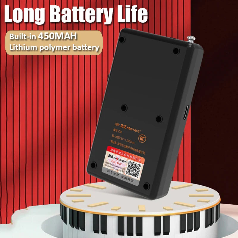 Hordozható Bluetooth Rádió és MP3-lejátszó - SoundPocket Mini