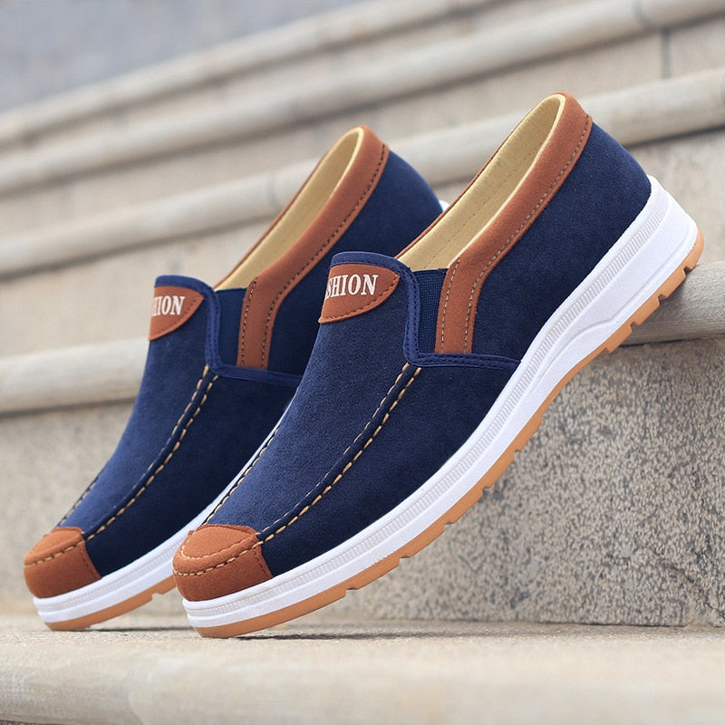 Férfi Slip-On Vászon Cipő – Matteo