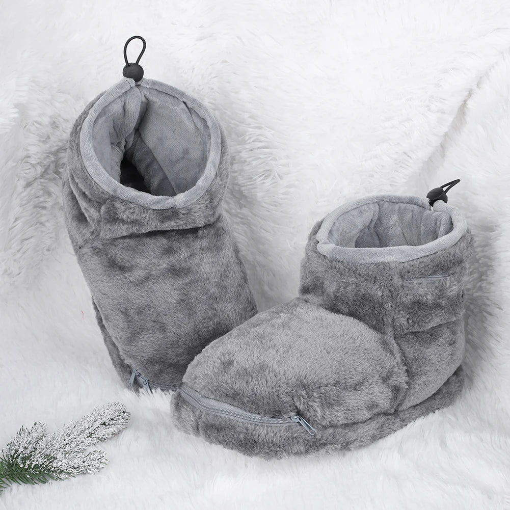 Elektromos USB-papucs plüss béléssel – WarmFeet