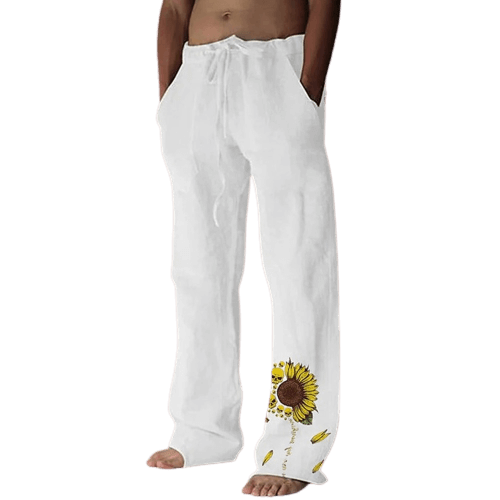 Könnyű és kényelmes férfi nyári vászon nadrág – Nilo