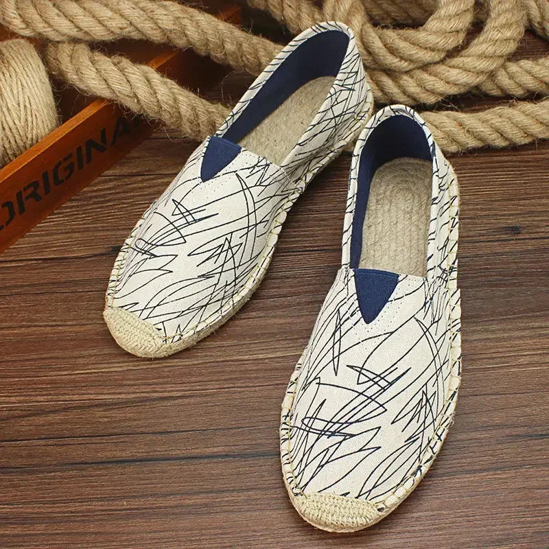 Férfi espadrille graffiti mintával – Elio