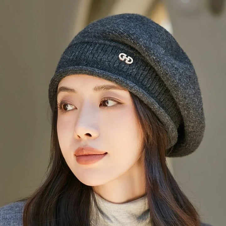 Casual Gyapjú Női Baret - Diana
