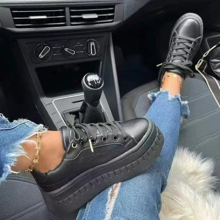 Stílusos Luxus Platform Hölgy Sneakers - Nina
