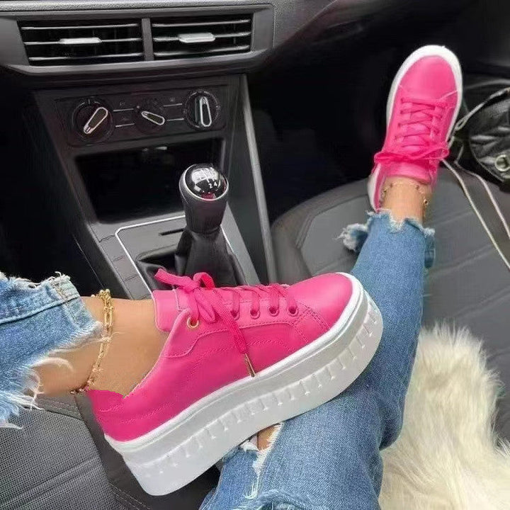 Stílusos Luxus Platform Hölgy Sneakers - Nina