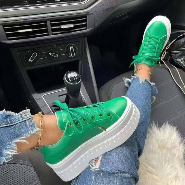 Stílusos Luxus Platform Hölgy Sneakers - Nina