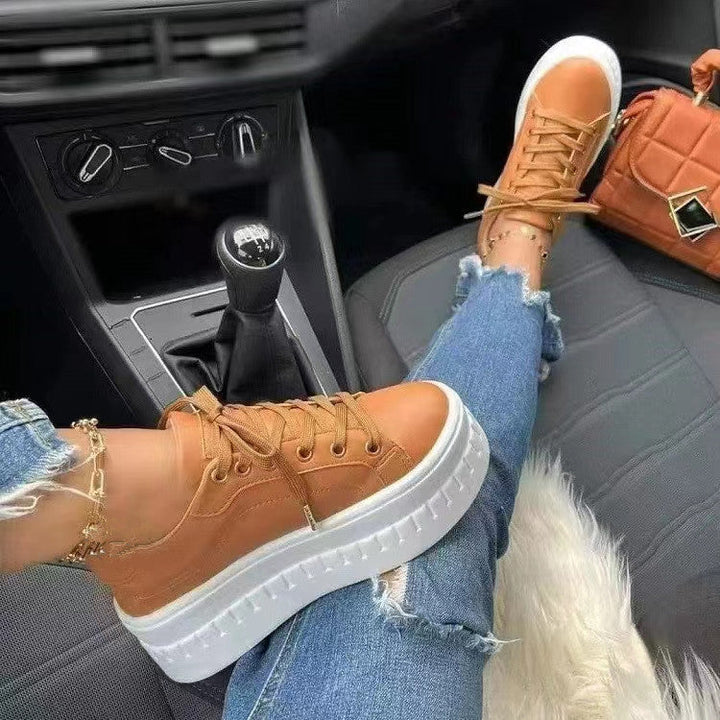 Stílusos Luxus Platform Hölgy Sneakers - Nina