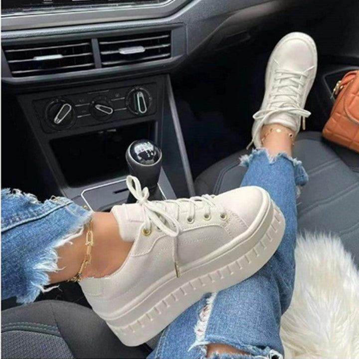 Stílusos Luxus Platform Hölgy Sneakers - Nina