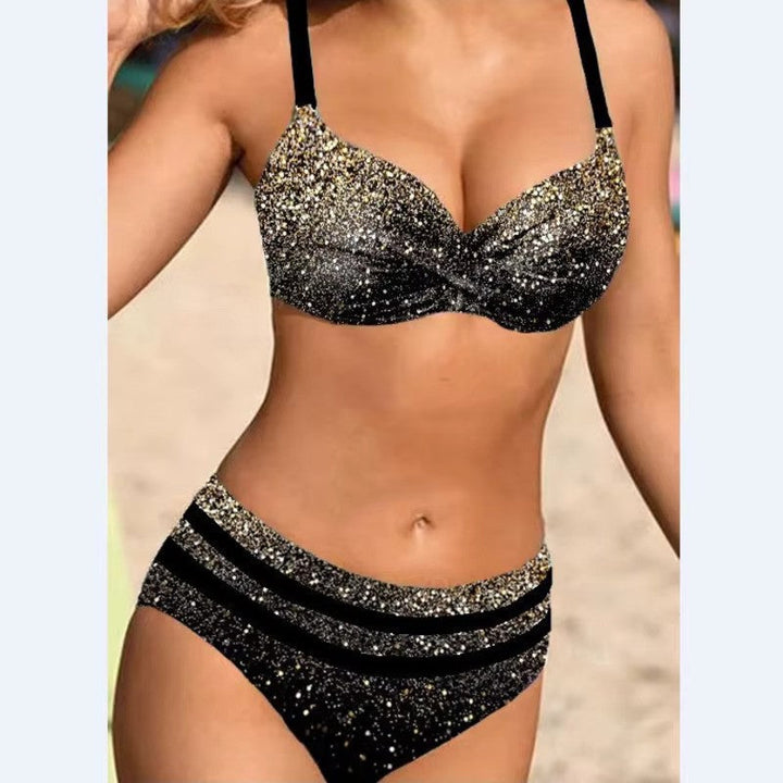 Trendi Bikini Szett Magas Derékkal – Selina