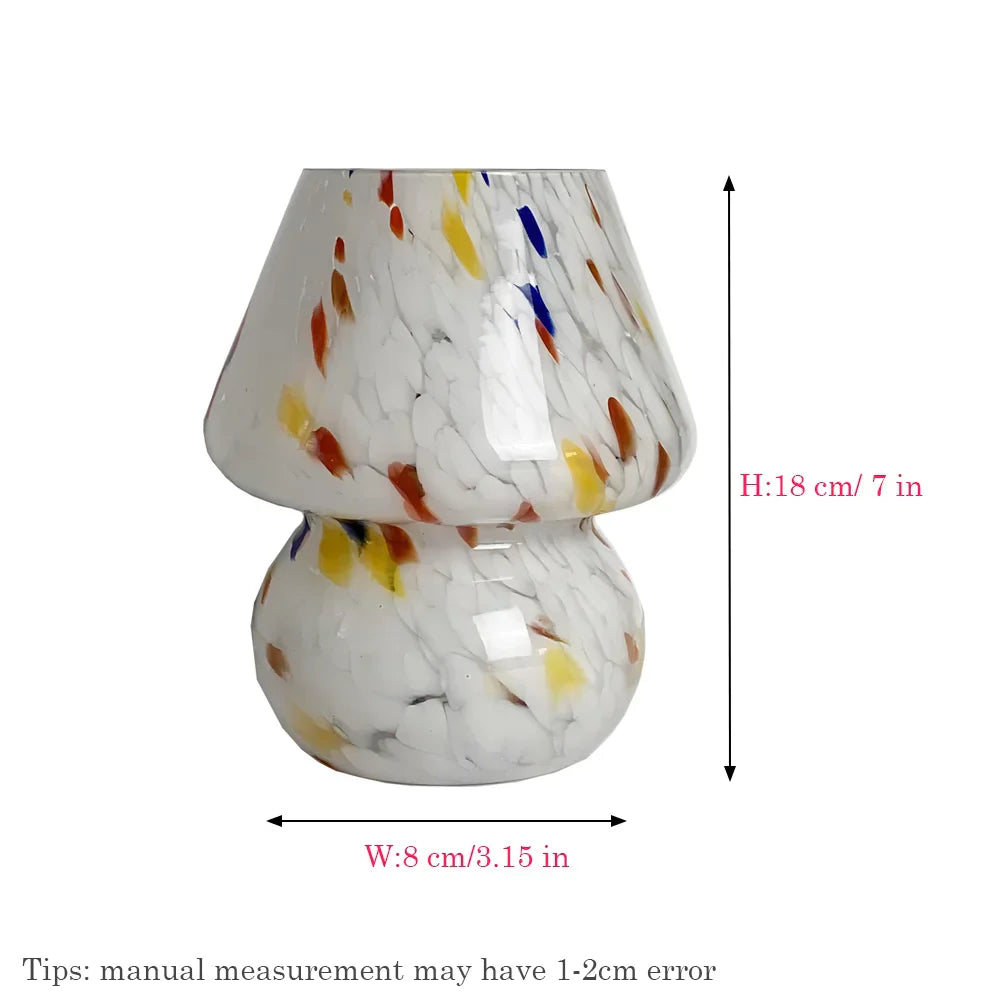 Esztétikai Üveges Gombalámpa - LumiMush