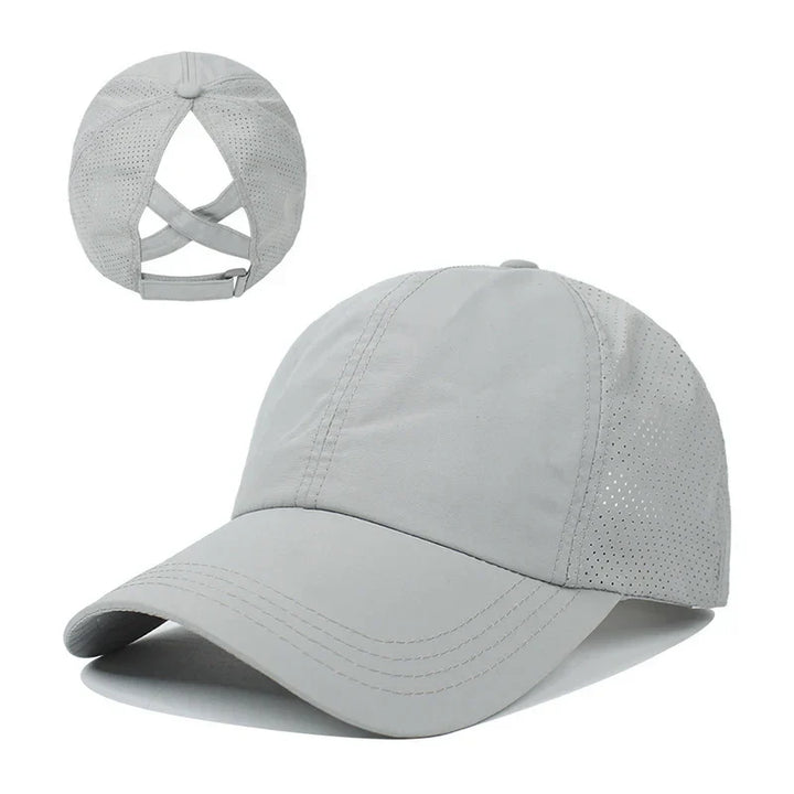 Légáteresztő unisex sport-baseball sapka hálóból, állítható mérettel – AeroCap