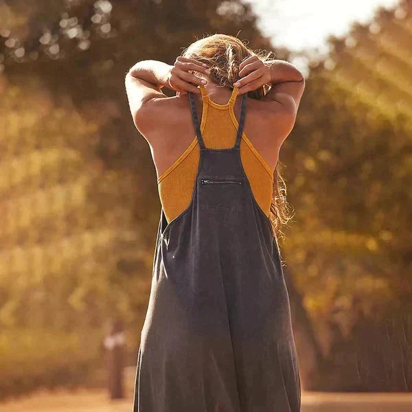 Laza & Stílusos Női Jumpsuit oldalzsebekkel – Narelle