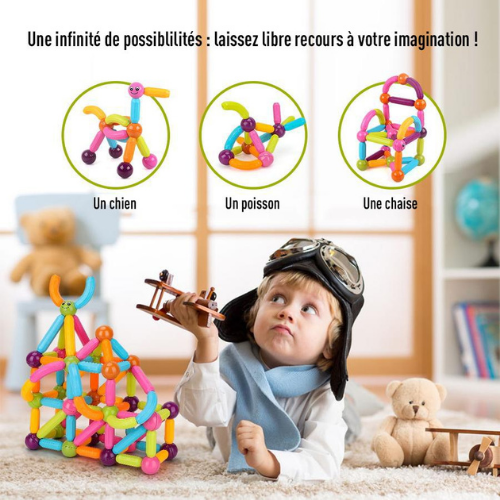 Magnet Construction™ / Mágneses blokk készlet