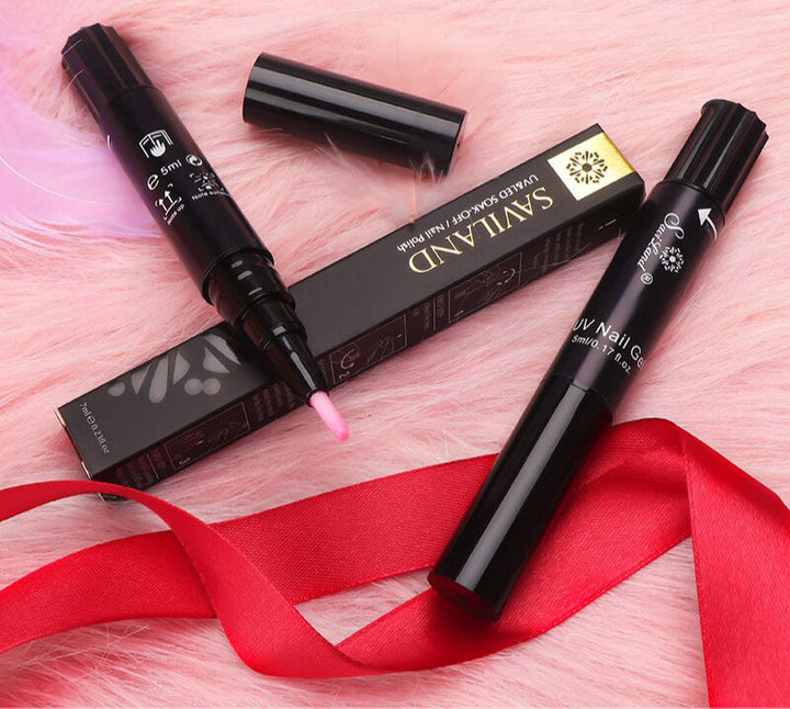 Gél körömlakk toll UV nélkül – Glosséa