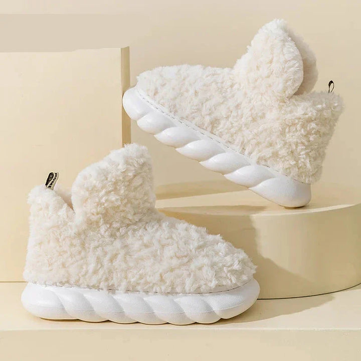Meleg női házicipők pamutból és plüssből – CozySteps