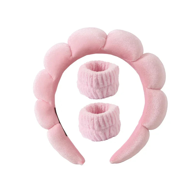 Plüss Spa Fejpánt és Csuklószalag Készlet - Fluffiea