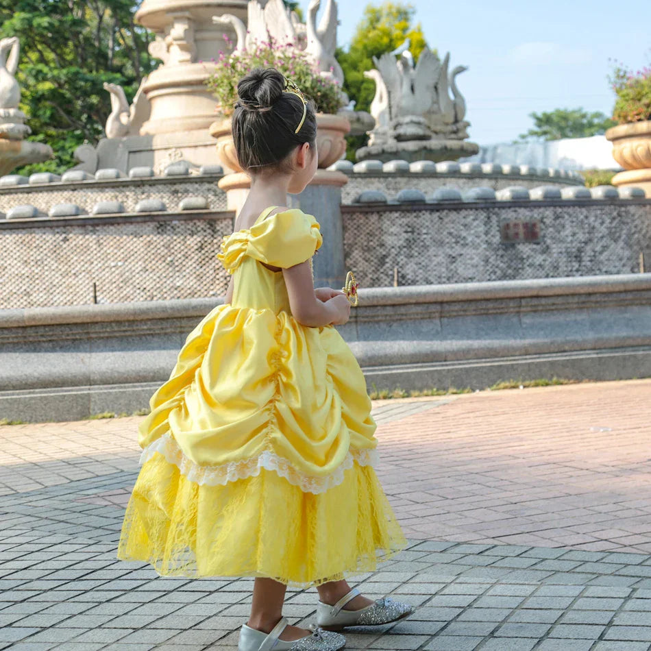 Sárga Hercegnő készlet Gyerekeknek – Bellezia